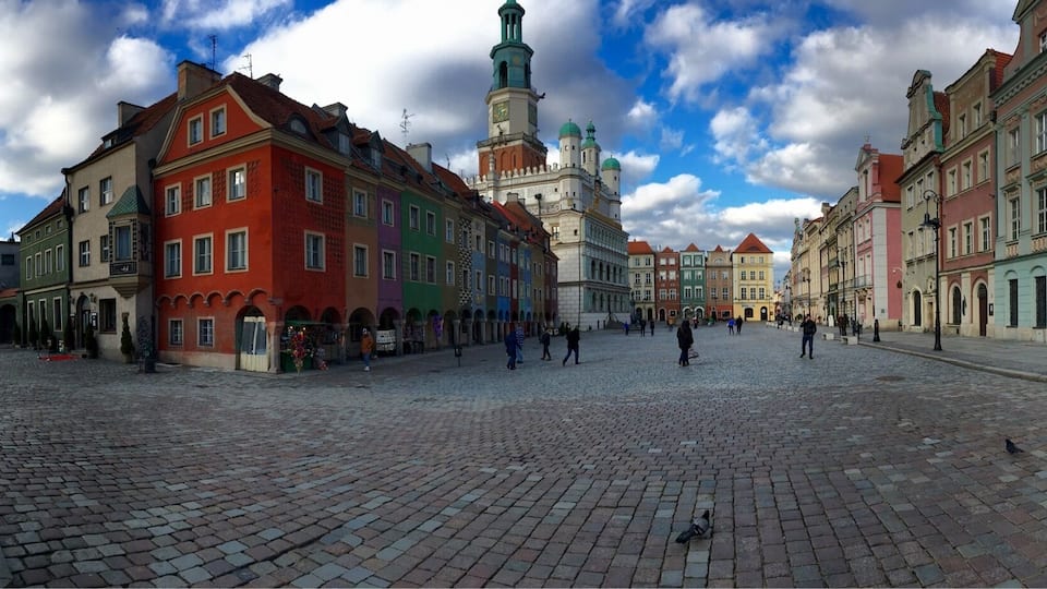 View over the city hall plaza!
Poznan
Poland