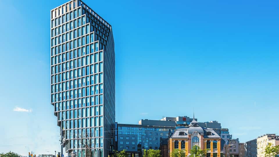 The Baltyk tower in Poznan by MVRDV architects, built between 2011 and 2017.