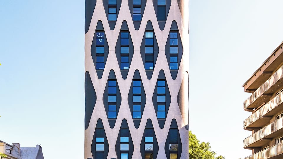 Nobel tower, designed by Iron Tower Investment in cooperation with the Studio ADS architects