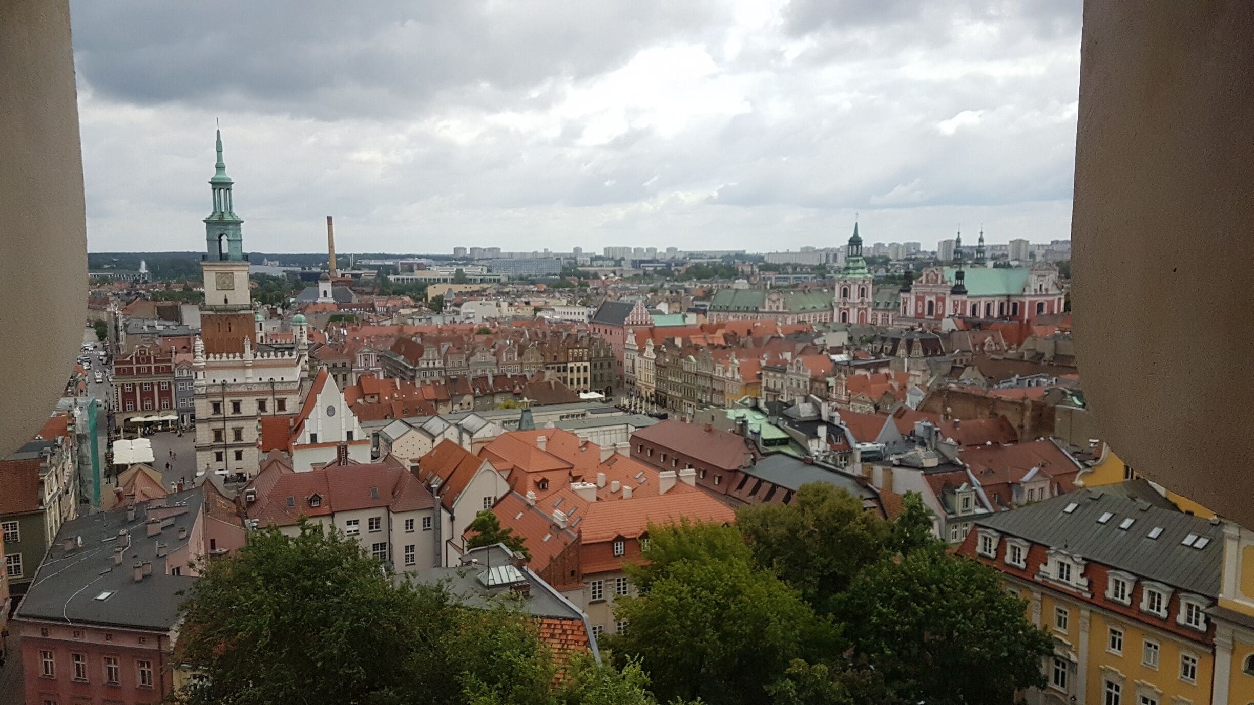 Stary rynek Poznań Poland 