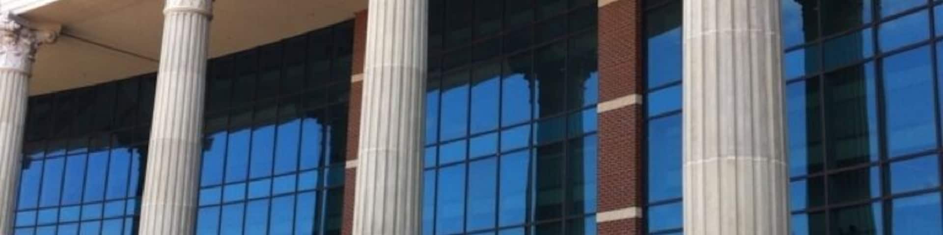 Baylor sciences building, beautiful. If you look at a satellite view of this building along with the McLane Student Center, it looks like a bear claw