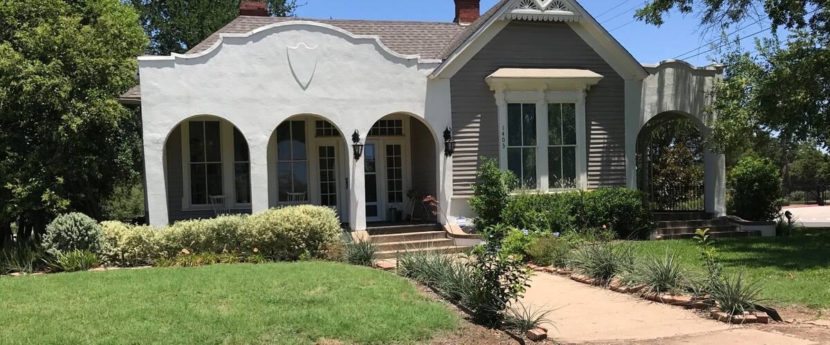 One of the houses renovated on the show Fixer Upper