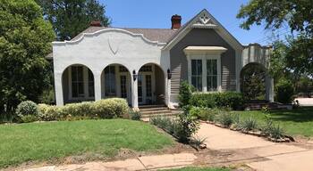 One of the houses renovated on the show Fixer Upper
