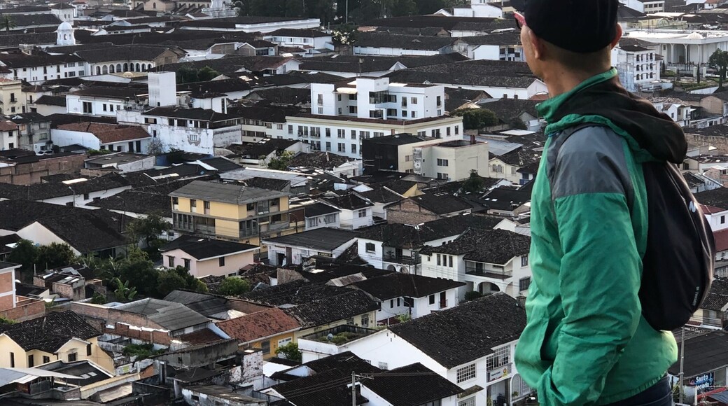 Panoramic view of Popayan