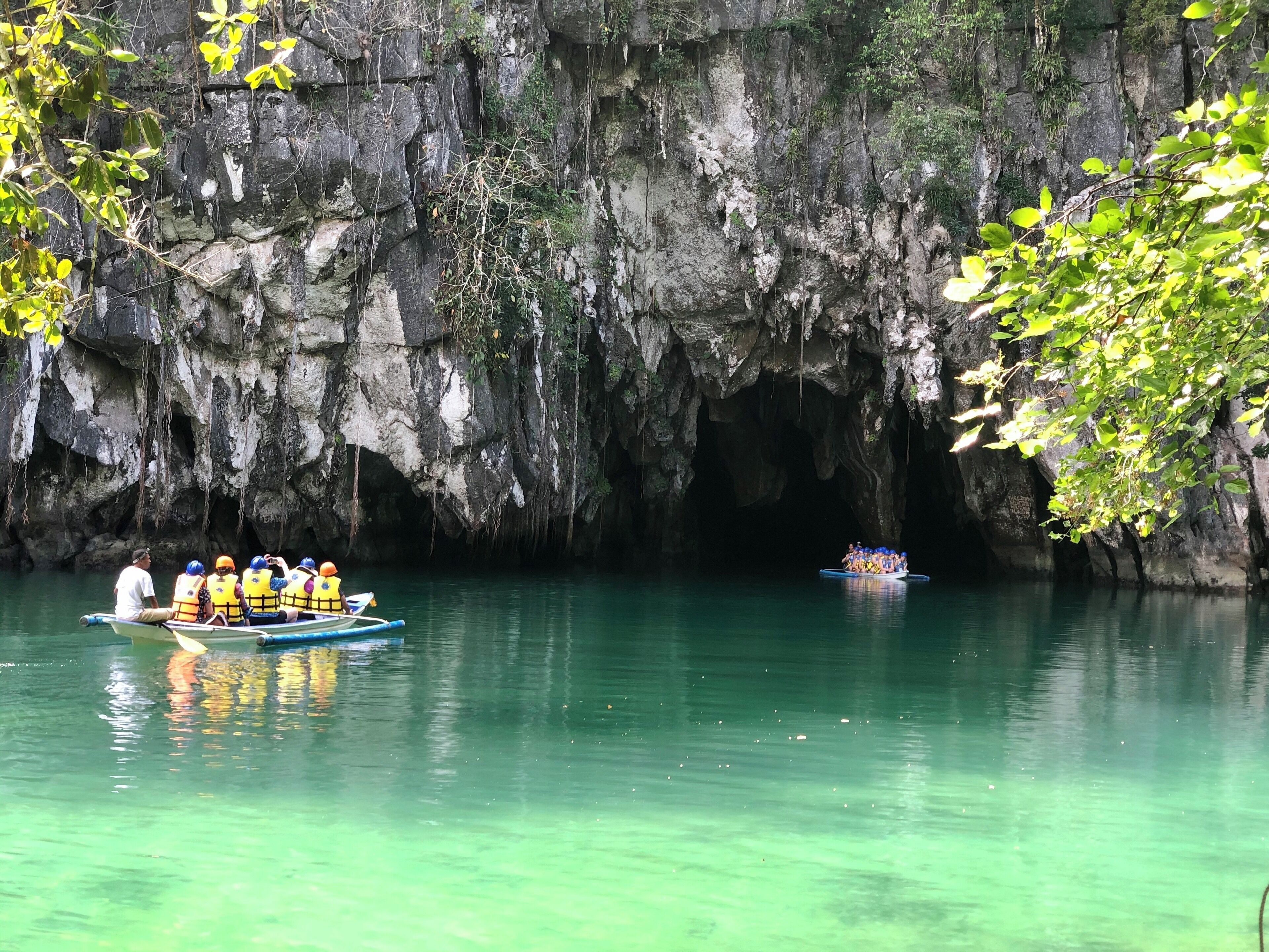 The entrance to the Long underground river