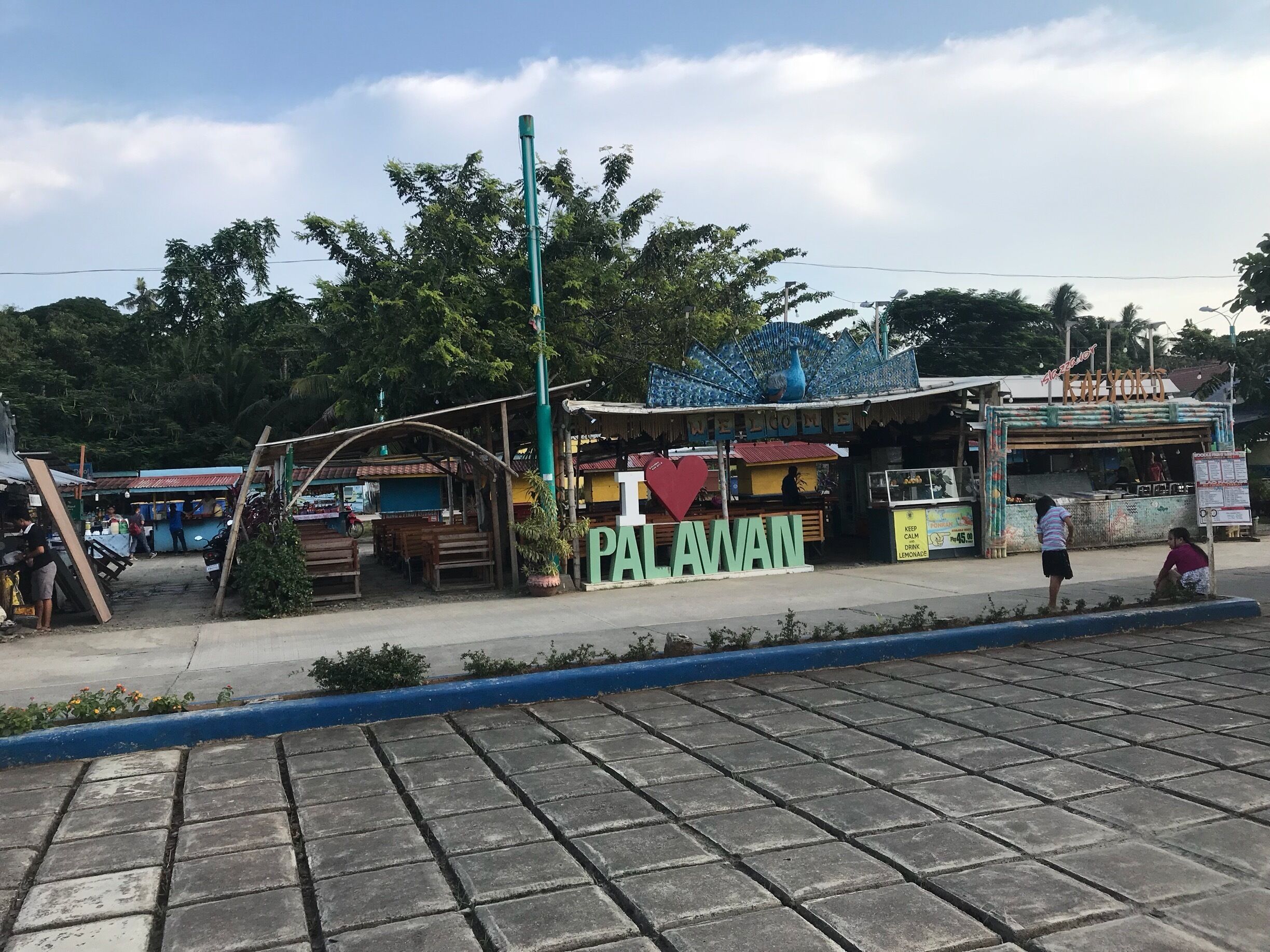 Nice walk away from tricycles noise :)