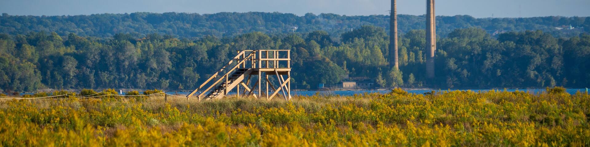 Marsh Observation Structure at Presque Isle