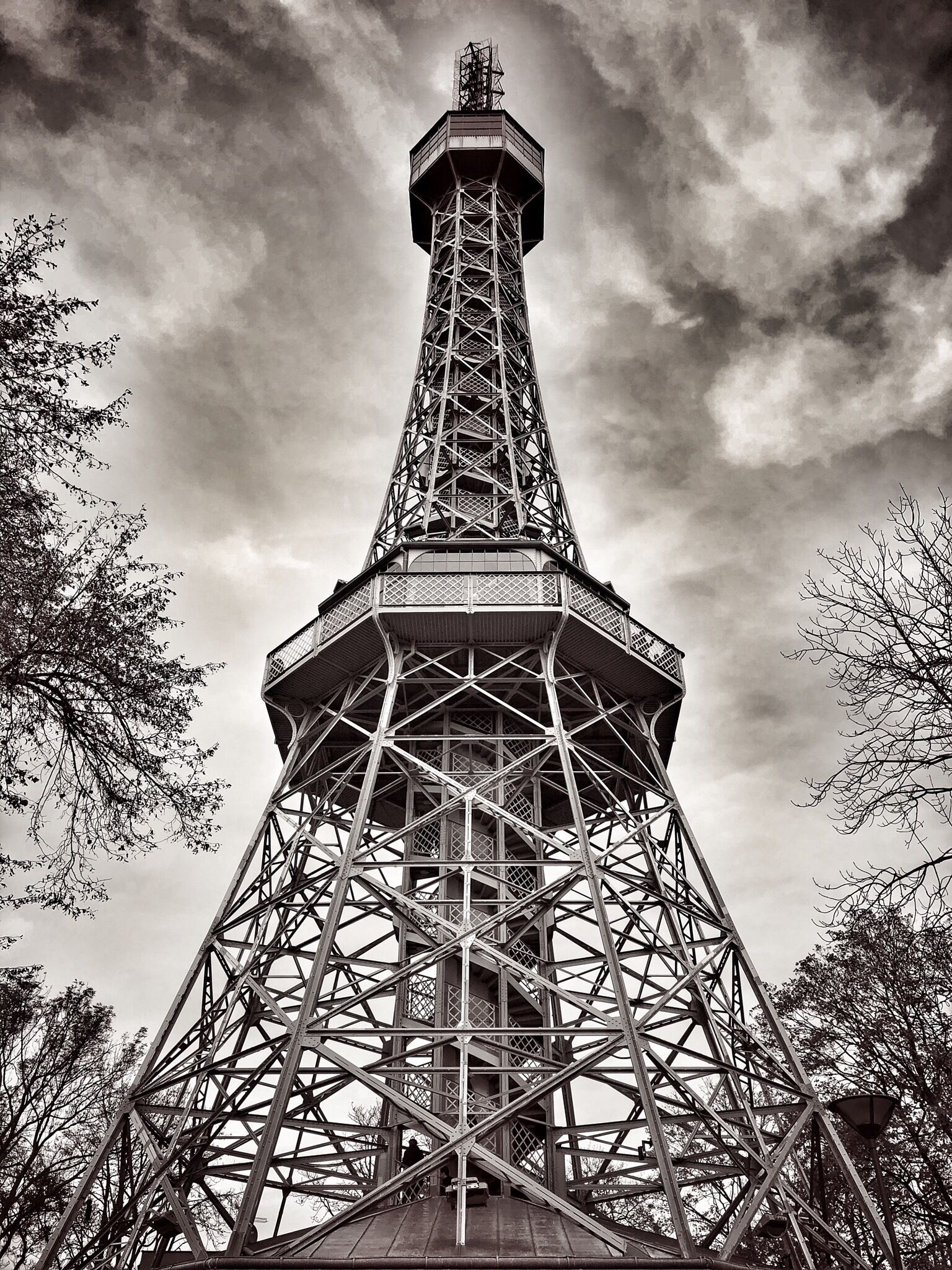 Situated up on Petrin Hill is the Petrin Tower which bears a resemblance to the Eiffel Tower although smaller. You can reach the summit of the hill up a funicular and then it’s a short walk to the tower. There is a lift to the top, although not working when we where there, or 300 plus steps to reach the summit. You can get some stunning views over Prague on a clear day.