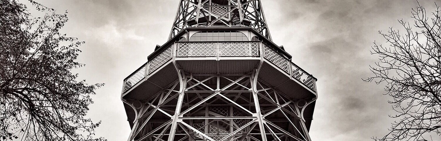 Situated up on Petrin Hill is the Petrin Tower which bears a resemblance to the Eiffel Tower although smaller. You can reach the summit of the hill up a funicular and then itâs a short walk to the tower. There is a lift to the top, although not working when we where there, or 300 plus steps to reach the summit. You can get some stunning views over Prague on a clear day.