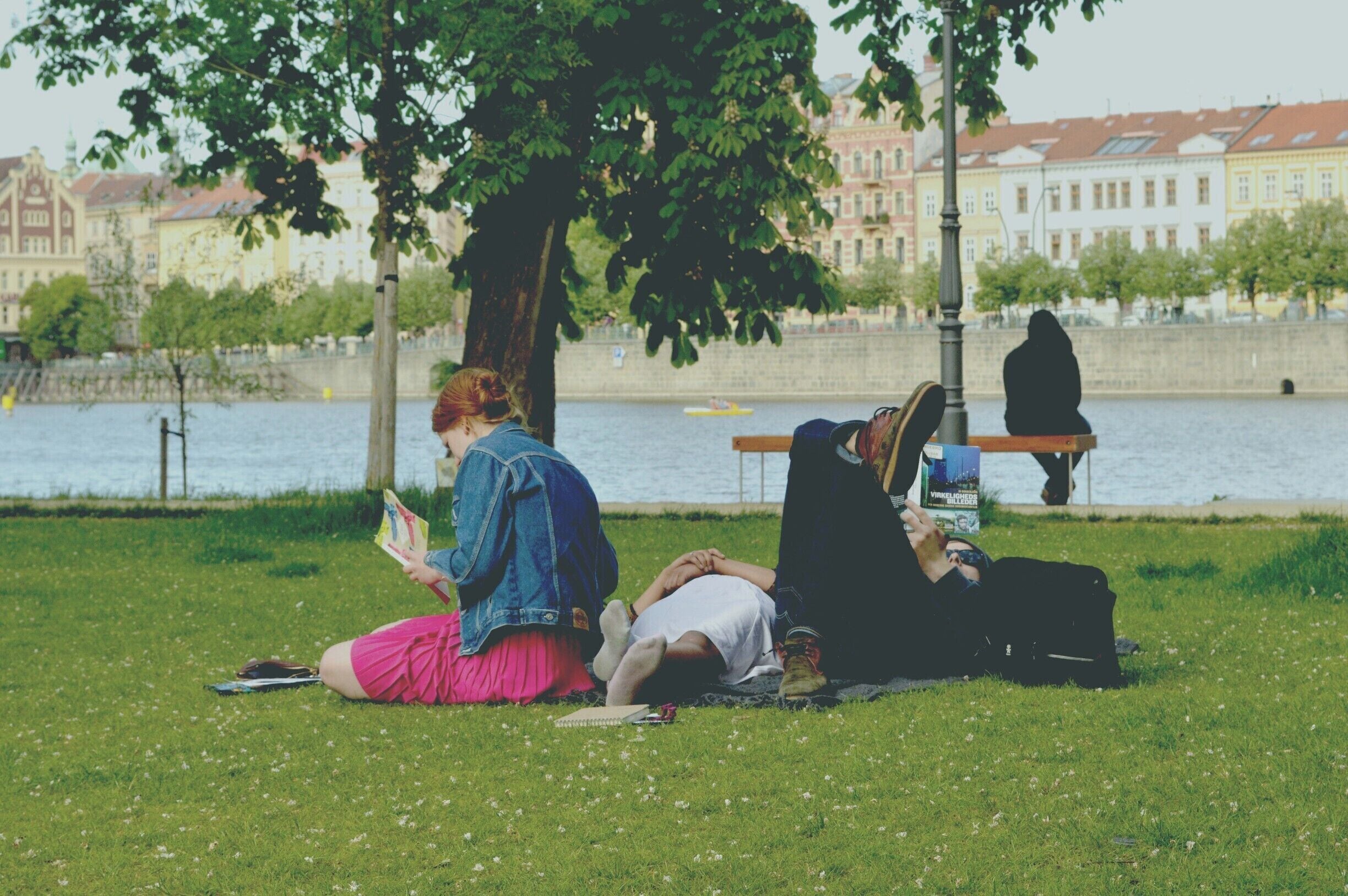 Park-island full of green and happy people!