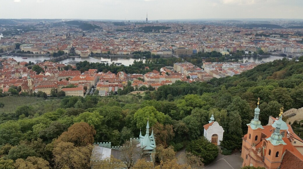 Another overlooking shot of Prague! Just can't get enough with the beauty of it! :)
