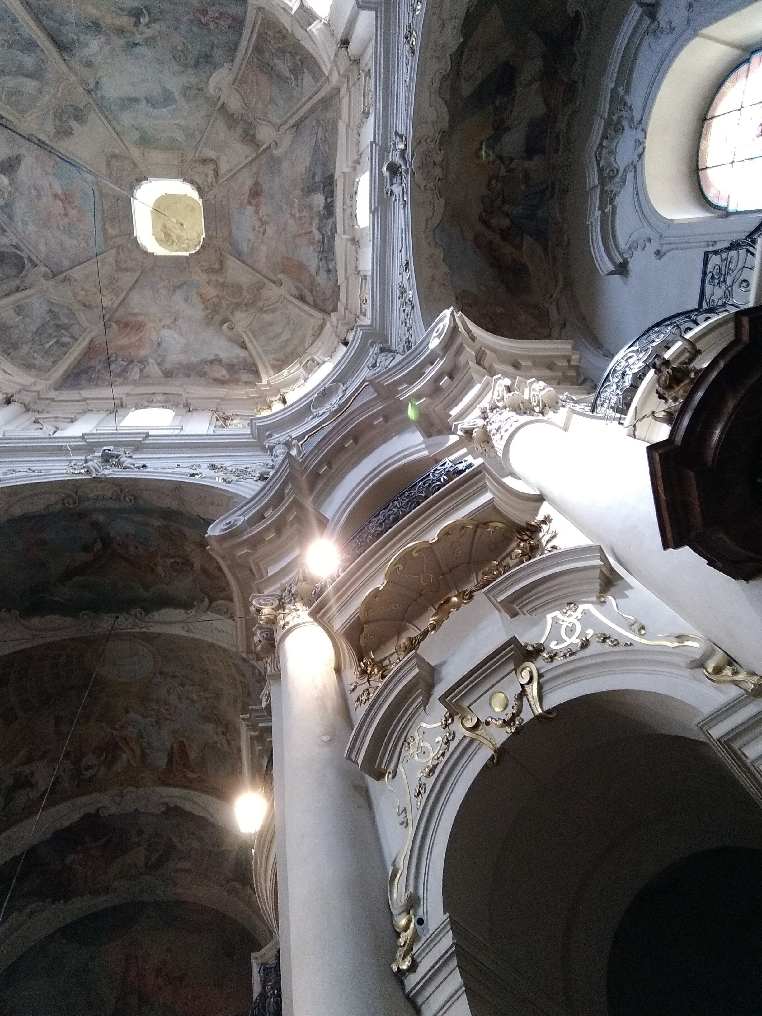 Prague, old town square st nicholas church