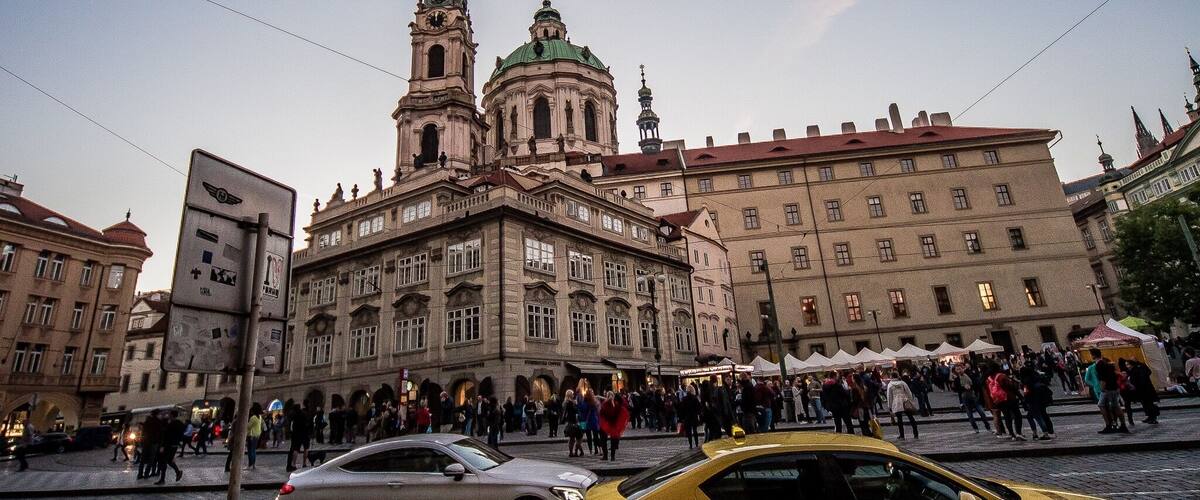 Malostranské náměstí, Malá Strana’s main square, is divided into an upper and lower part by St Nicholas Church, the district’s most distinctive landmark. The square has been the hub of Malá Strana since the 10th century, though it lost some of its character when Karmelitská street was widened early in the 20th century, and a little more when Prague’s first Starbucks opened here in 2008.
Today it’s a mixture of official buildings and touristy restaurants, with a tram line running through the middle of the lower square. The nightclub and bar at No 21, Malostranská beseda, was once the old town hall. It was here in 1575 that non-Catholic nobles wrote the so-called České Konfese (Czech Confession), a pioneering demand for religious tolerance addressed to the Habsburg emperor that was eventually passed into Czech law by Rudolf II in 1609. On 22 May 1618, Czech nobles gathered at the Smiřický Palace to plot a rebellion against the Habsburg rulers – the next day they flung two Habsburg councillors out of a window at Prague Castle.
#instone #prague #europe #czechrepublic #stnicholaschurch