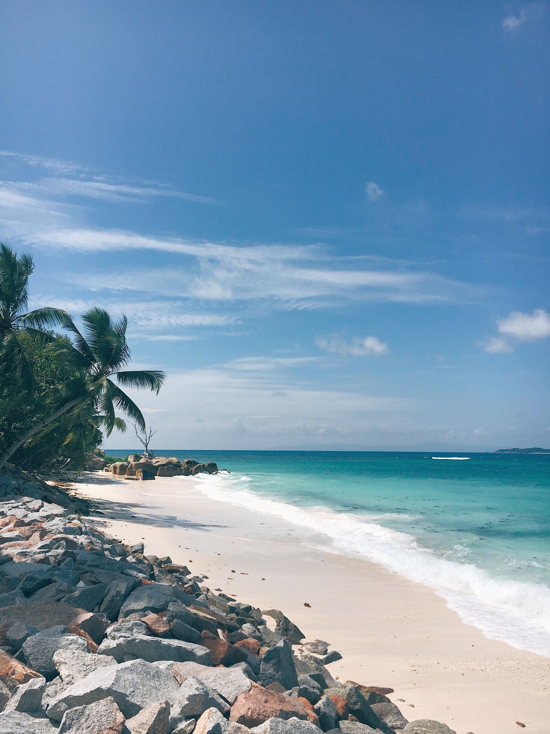 Praslin, the second largest island in Seychelles can be reached via a short domestic flight from Seychelles International Airport or a scenic catamaran ride from the jetty - both in Mahè. 

No matter which direction you look or corner you turn, you would find palm-fringed, pristine beaches with the clearest and bluest of waters.

Anse Volbert (Côte D’ Or), Anse Lazio and Anse Georgette are the most frequented beaches and though the popular ones, can still be serene and uncrowded. 

#TroveOn
#Seychelles
#Praslin
#TroverTips