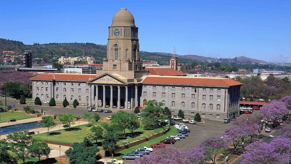 Pretoria das einen Verwaltungsgebäude, Stadt und historische Architektur