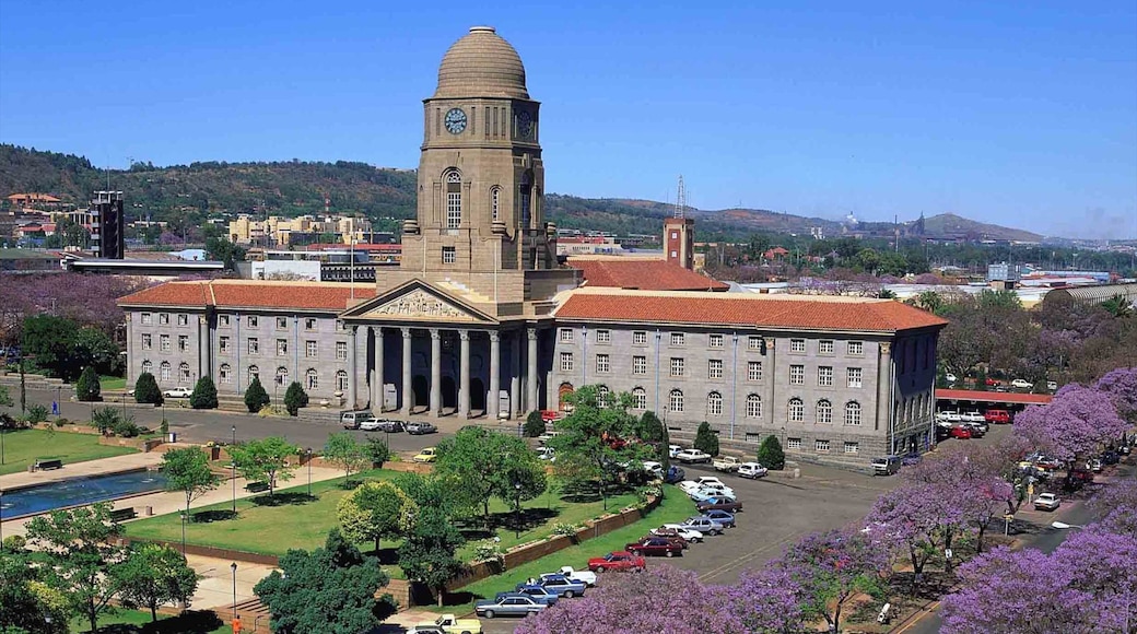 Pretoria featuring heritage architecture, a city and a square or plaza