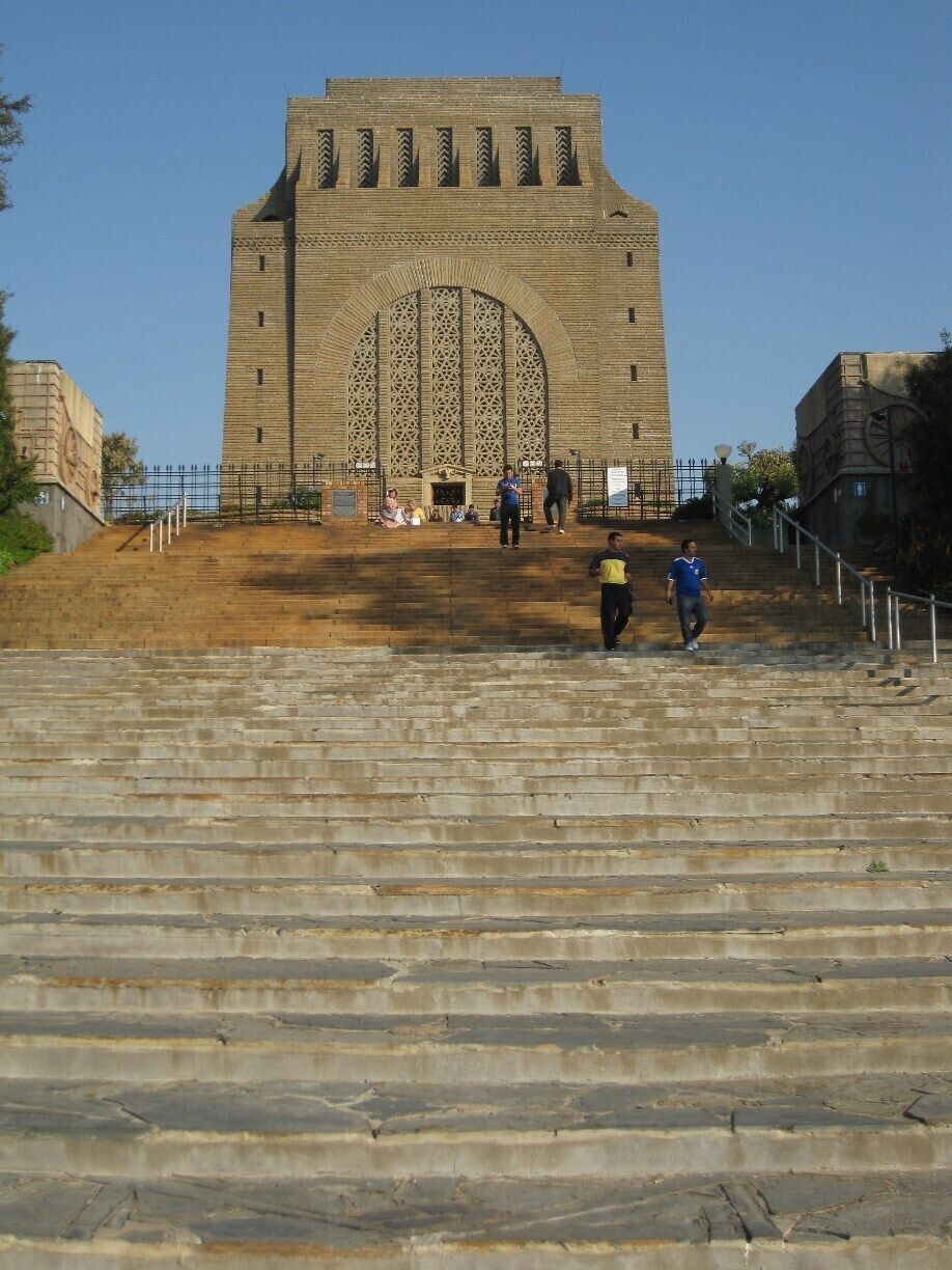 Voortrekker Monument in Pretoria Region of South Africa.  Commemorates the pioneer history of southern Africa.