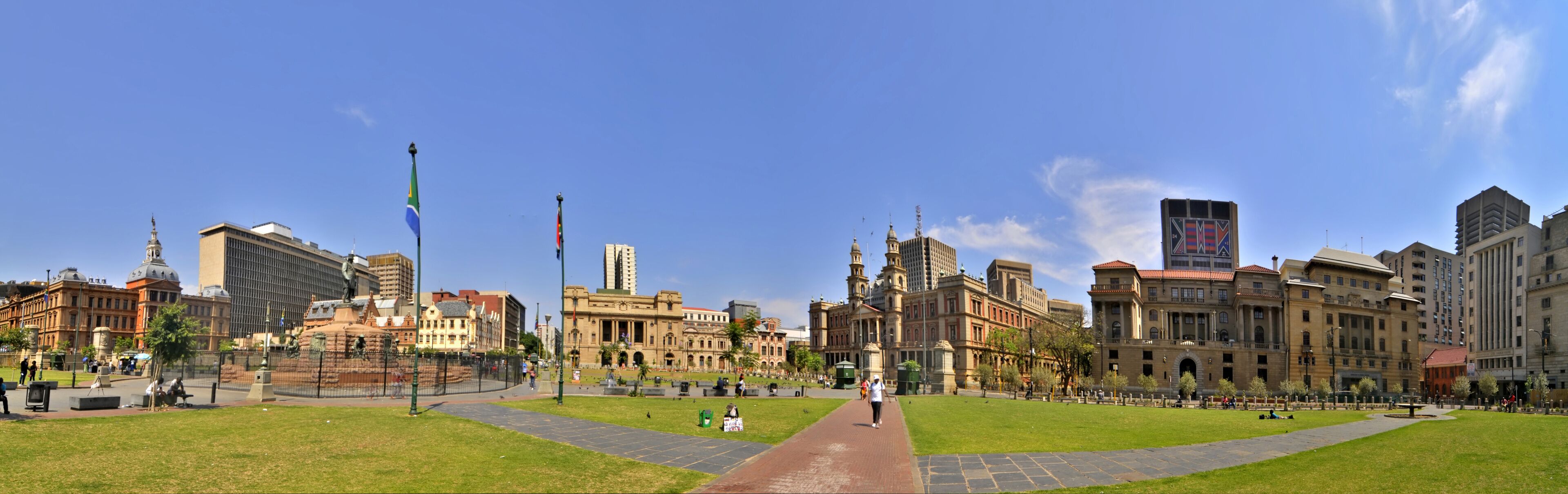 Pretoria Downtown  -  the administrative capital of South Africa.