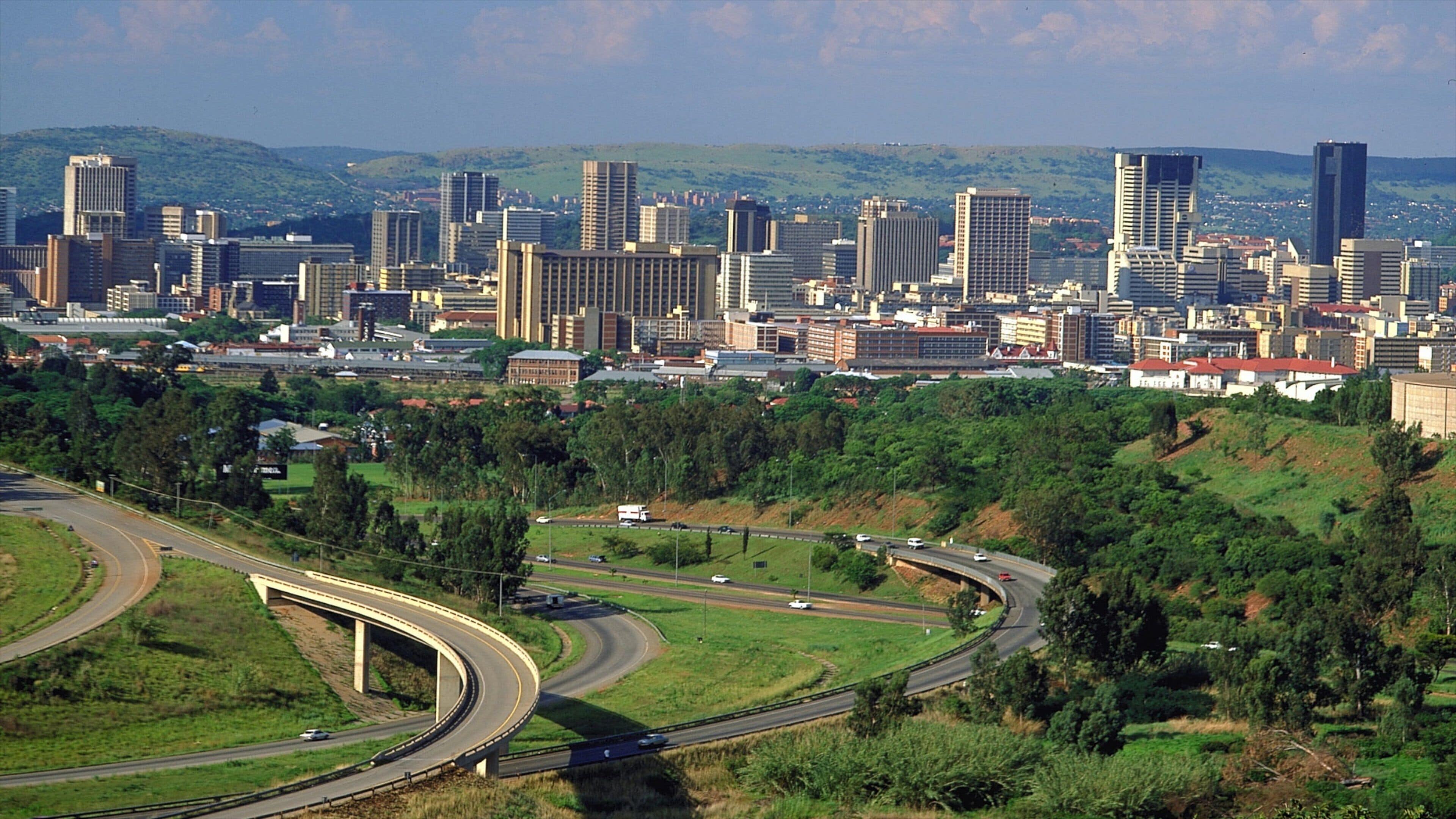 Pretoria featuring skyline and a city