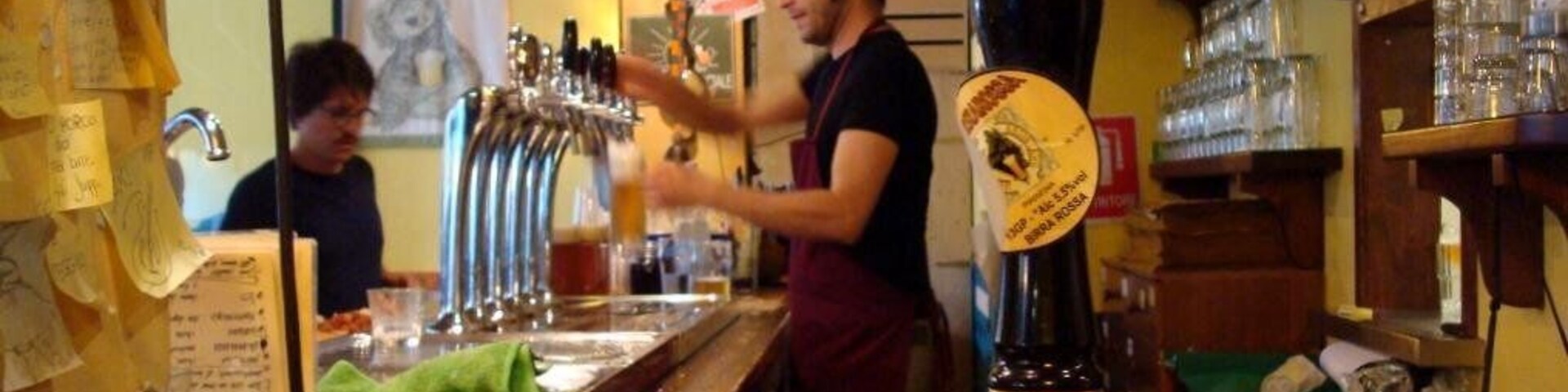 Pisa bar - beers from Il Birrificio Artigiano, Bientina