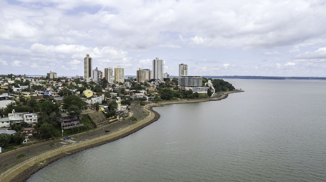 Panoramic view of the city of Posadas. Missions. Argentina