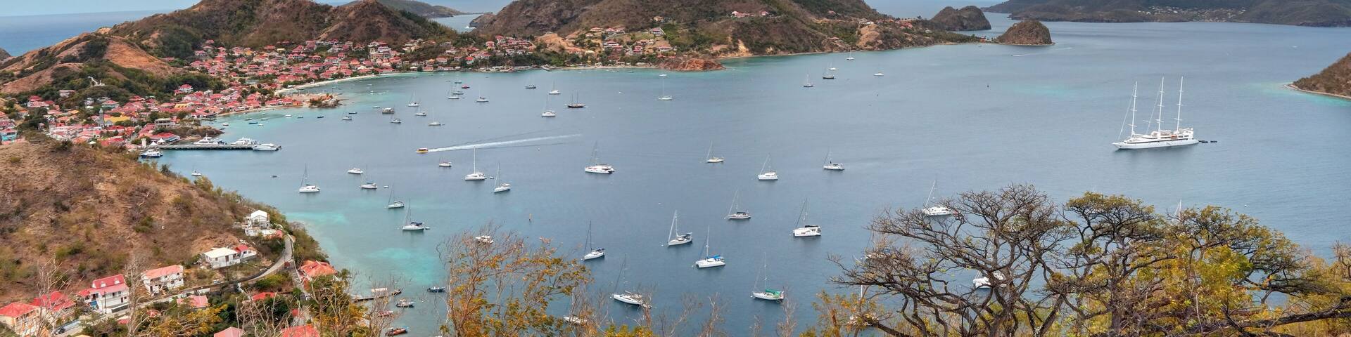 Guadeloupe les Saintes la baie de Terre de Haut