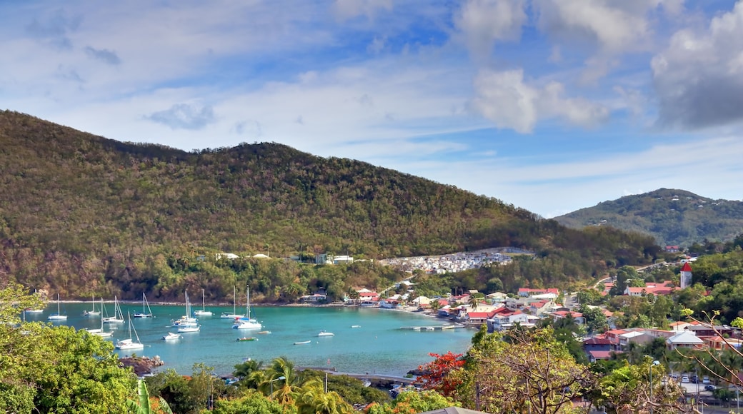 La crique de Deshaies en Guageloupe Antilles Française