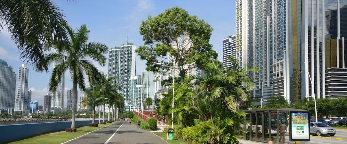 Cinta Costera  a wonderful pedestrian walkway with a separate lane for bicyclists and skateboarders
 #OrbitzTravel