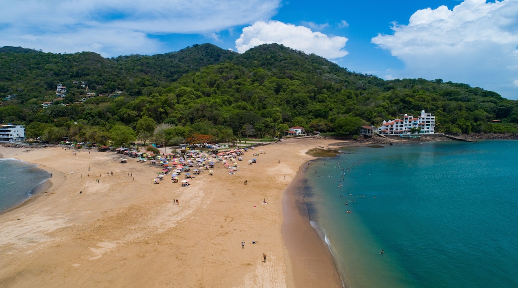 Taboga Island , also known as the island of Flowers, is a volcanic island in the Gulf of Panama. It is a tourist destination, about 20km from Panama City,Panama