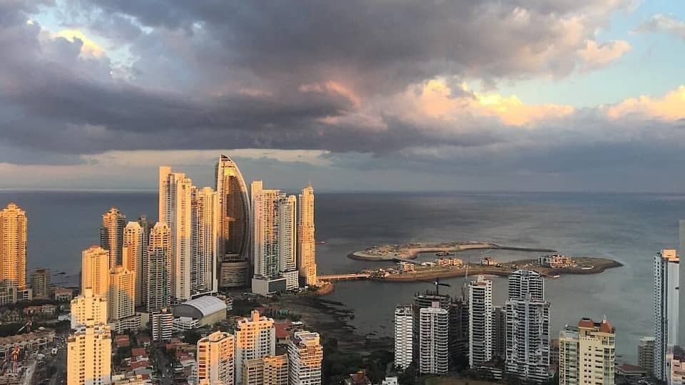 #StunningStructures impressive view of Panama City from Hardrock Hotel Megapolis