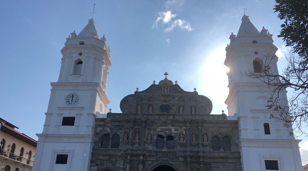 UNESCO site, Casco Viejo (old quarter), in Panama City