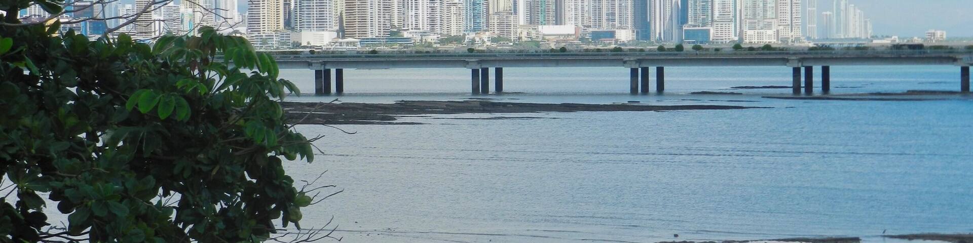 Panama City has two distinct sides - one is the historic old town, and the other side seen here is looking toward the future. #UrbanJungle