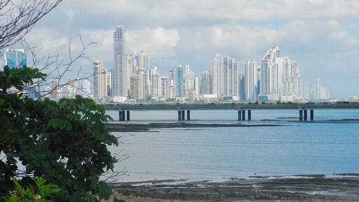 Panama City has two distinct sides - one is the historic old town, and the other side seen here is looking toward the future. #UrbanJungle