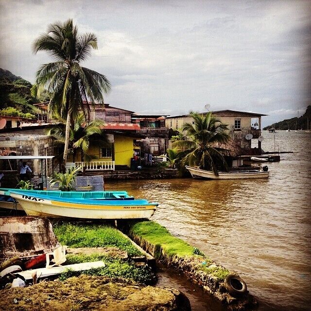 The town of Portobelo, Panama