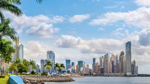 Panoramic view at the Downtown of Panama City - Panama