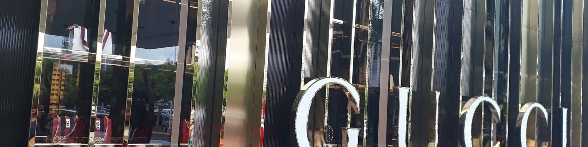 You can find Gucci at Luxury Avenue at Multiplaza Mall in Panama City. #LuxuryShopping #LifeatExpedia #PanamaCity