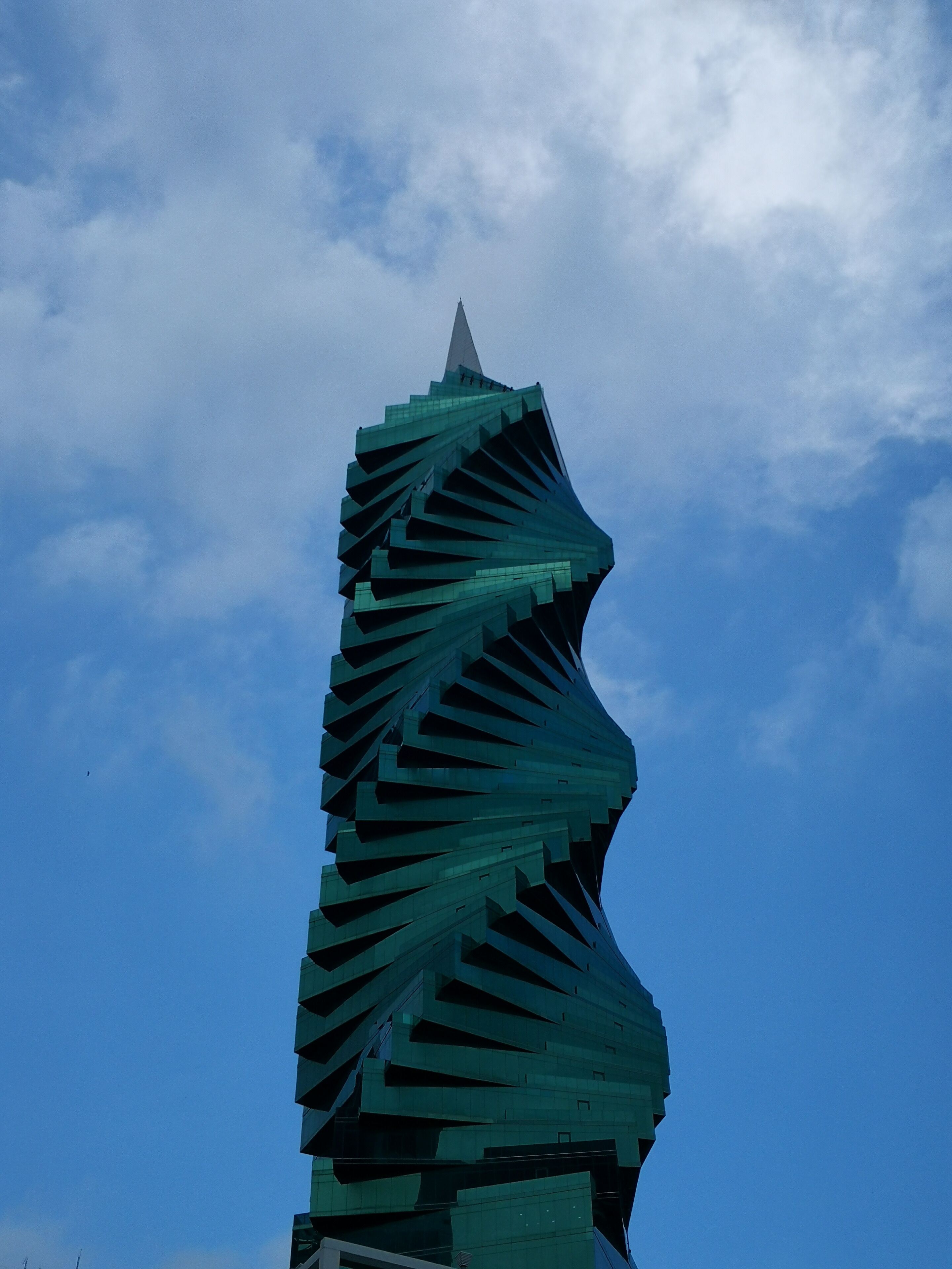 Nice building, highlight on Panama's skyline.