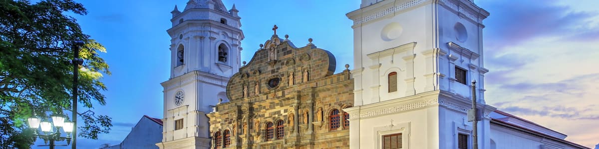 Metropolitan Cathedral in Casco Antiguo, Panama