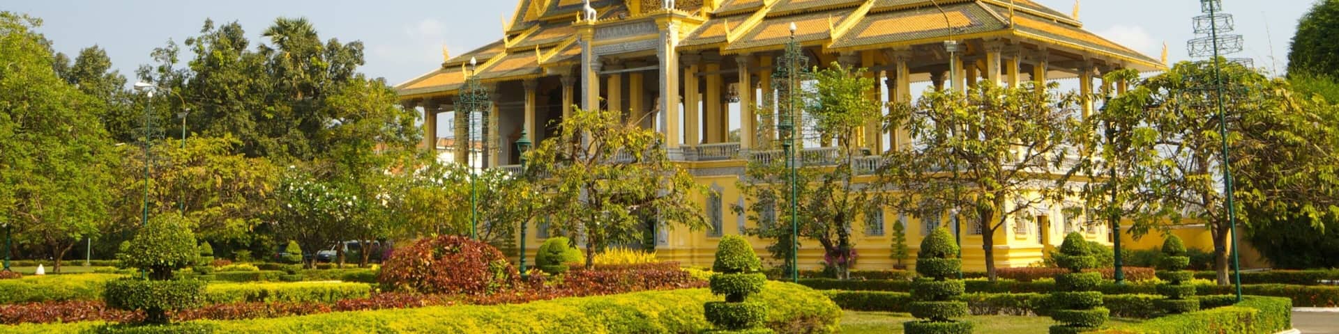 Cambodia showing a temple or place of worship
