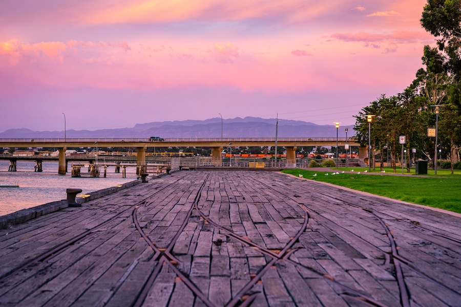 Sunset in Port Augusta, Australia, Shutterstock ID 793966456, Purchase Order: -