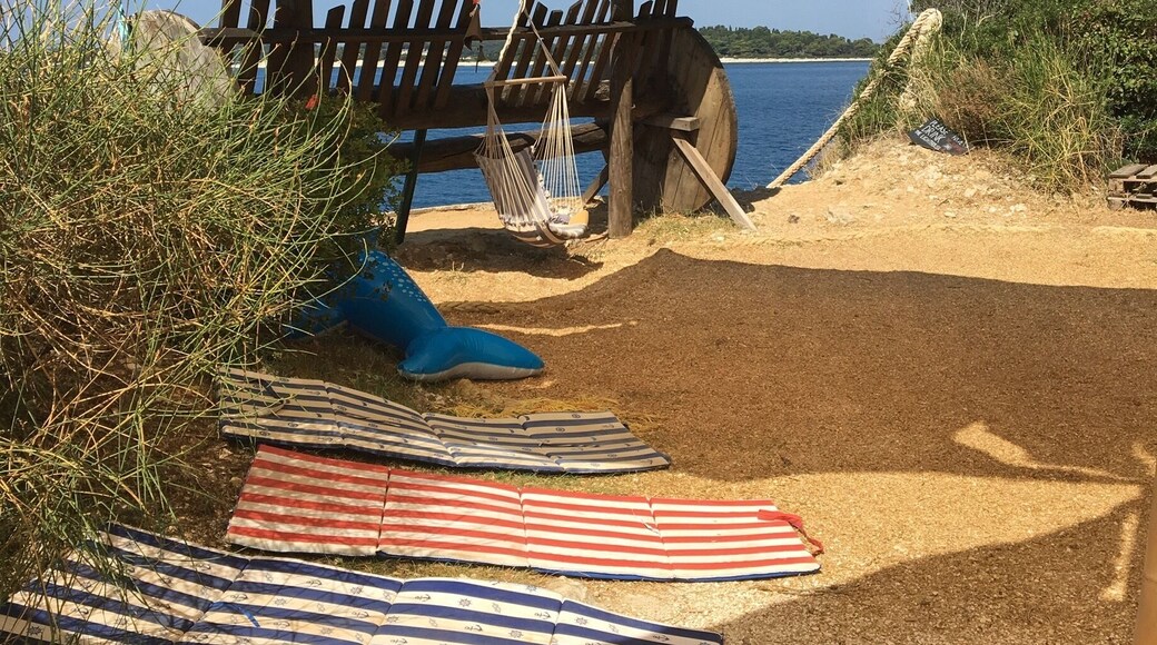 Best part of our trip to Pula. The secret hippie camp known as Danijels Lughthouse