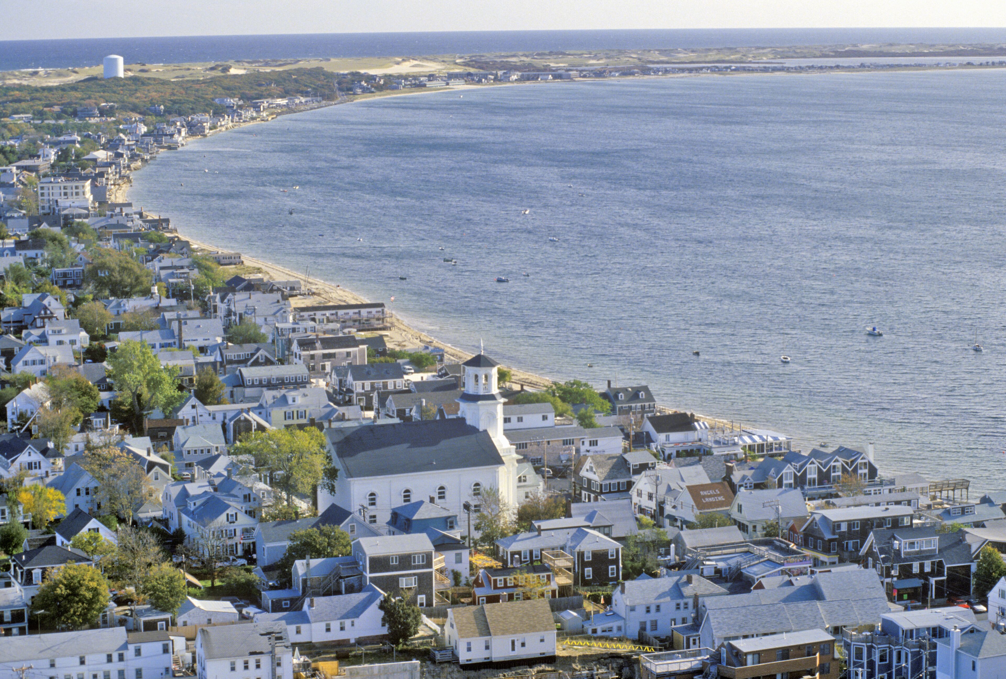 Aerial View of Provincetown, Massachusetts