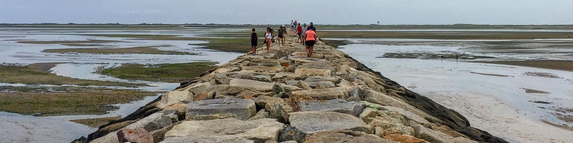 Low tide at the Causeway.