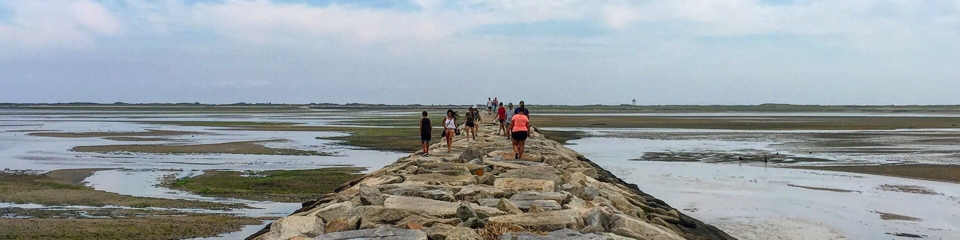 Low tide at the Causeway.