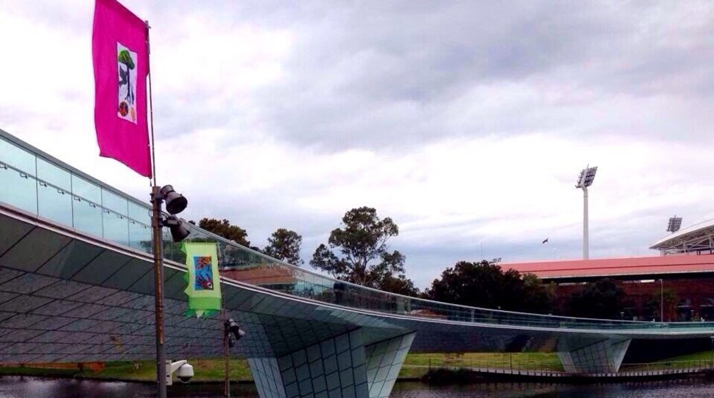 Bridge over the River Torrens, Adelaide Australia