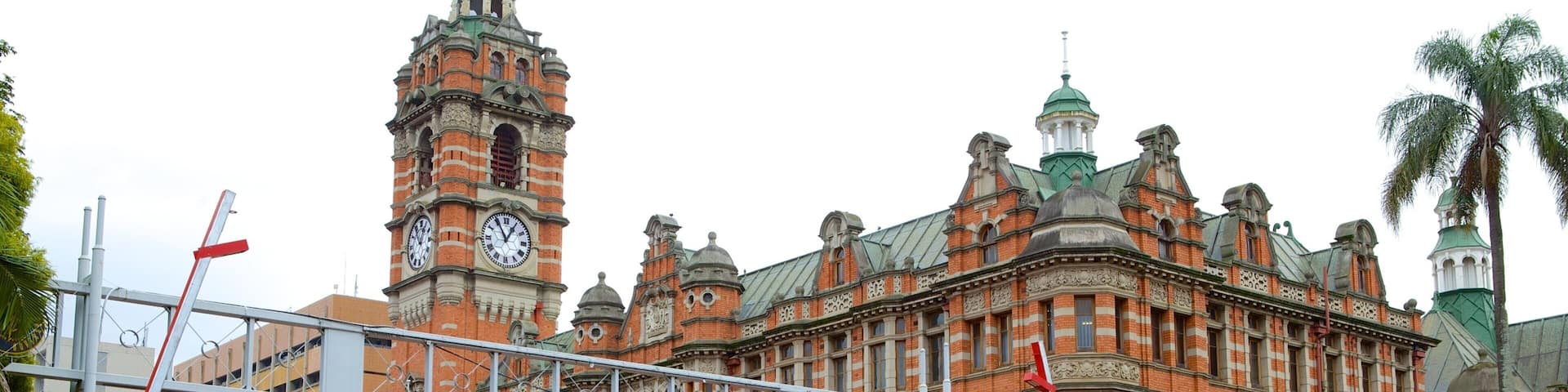 Pietermaritzburg mettant en vedette ville, église ou cathédrale et patrimoine architectural