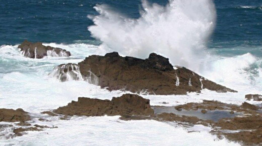 White Water on The Averack 2 Rocks verses the sea, in the end the sea will win, always.