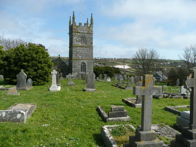 St. Piran's and St. Michael's church, Perranuthnoe Set in a large churchyard overlooking Mount's Bay.