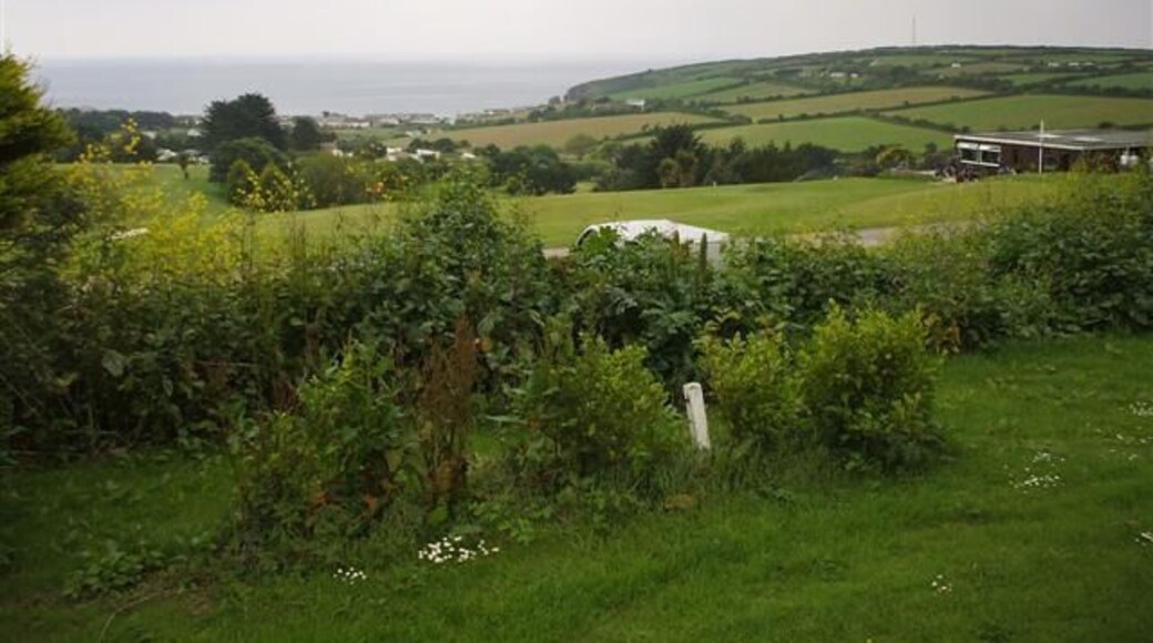 Praa Sands golf course The sea is on the horizon