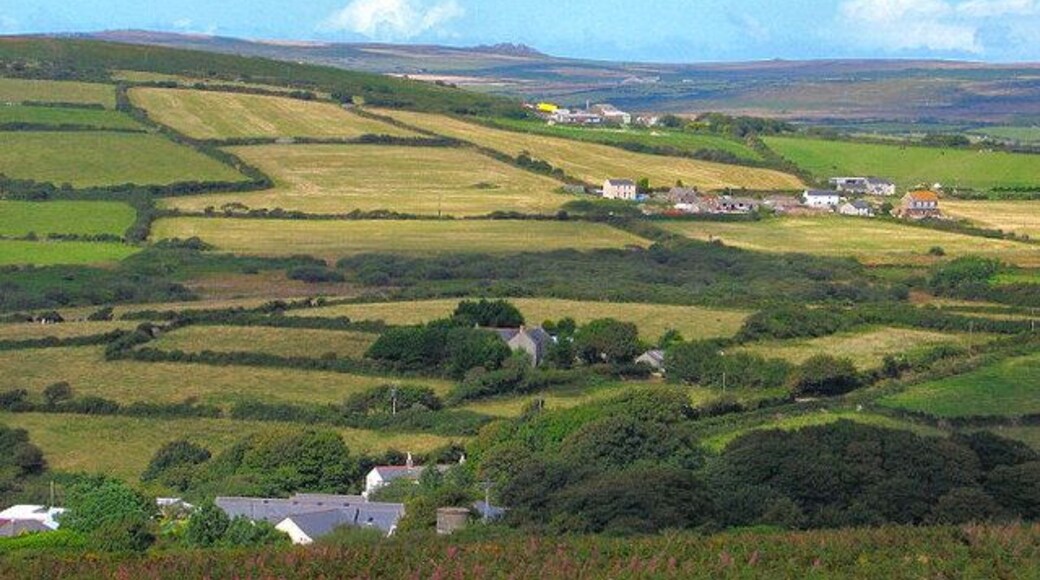 Looking North from Sancreed Beacon